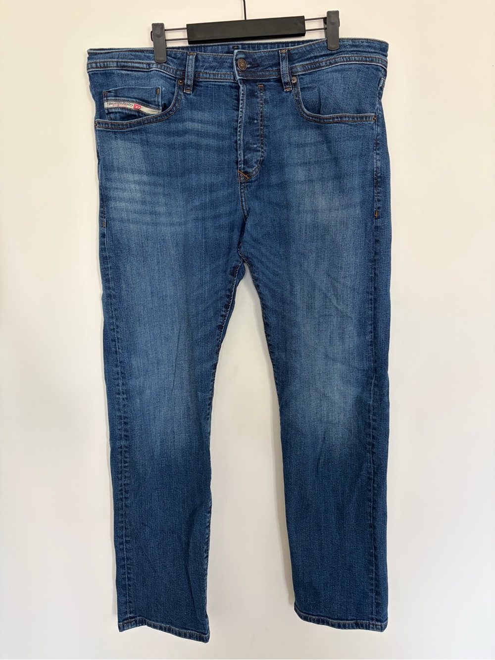 Diesel Industry Denim Division Men's Slim Fit Button-Fly Jeans 36x32